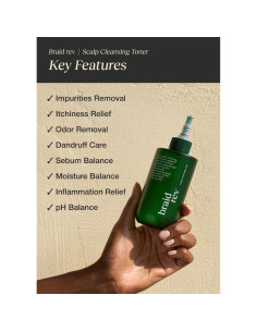 Tónico Limpiador del Cuero Cabelludo Bephor 200ml Sin Enjuague 2