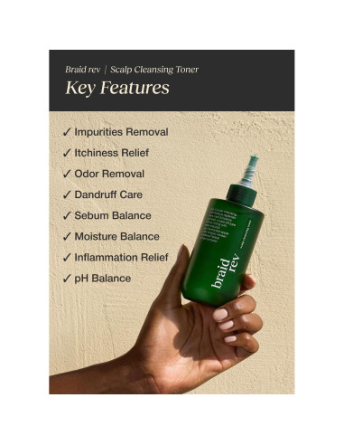 Tónico Limpiador del Cuero Cabelludo Bephor 200ml Sin Enjuague