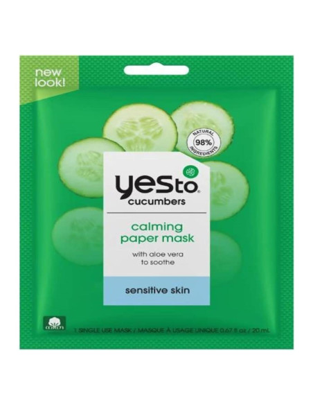 Mascarilla Facial Calmante Sí a los Pepinos 19.9 ml Aloe Vera