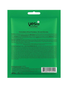 Mascarilla Facial Calmante Sí a los Pepinos 19.9 ml Aloe Vera 2