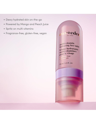 Spray Facial Nutritivo Evereden Kids 117g | Hidratante 6+