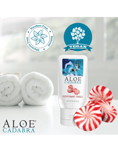 Lubricante Hidratante Vaginal Aloe Cadabra 73.93 ml Menta