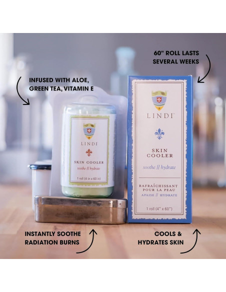Lindi Skin Cooler Roll - Gel Hidratante Enfriador 10 cm x 152 cm