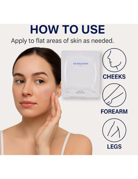 Parche Calmante Hidrogel Ato - 10 Pares para Piel Sensible