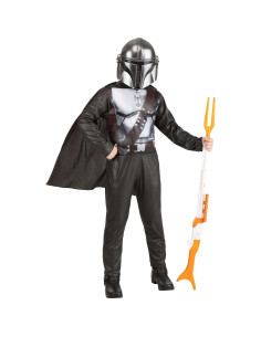 Disfraz juvenil Star Wars The Mandalorian con máscara Jazwares 2
