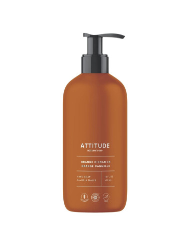 Jabón Líquido para Manos ATTITUDE 473 ml Naranja y Canela