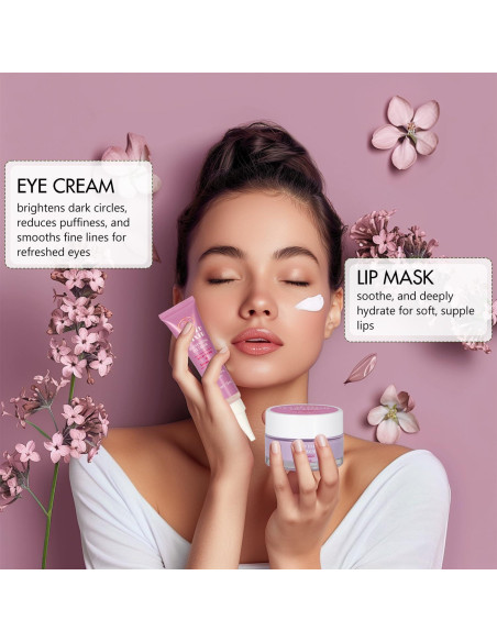 Set de Cuidado de la Piel Aromantra 7 Piezas Viaje Hidratación