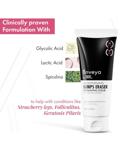 Exfoliante Corporal Suavizante Anveya 100ml - Piel Bultosa y Seca