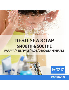 Jabón Exfoliante MG217 Psoriasis Mar Muerto 142 g Natural 2