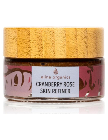 Exfoliante Facial Elina Organics 30 mL - Arándano y Rosa