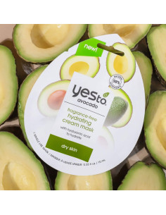 Paquete de 3 Máscaras Faciales Hidratantes Sí A - Aguacate, Sandía, Tomate 2