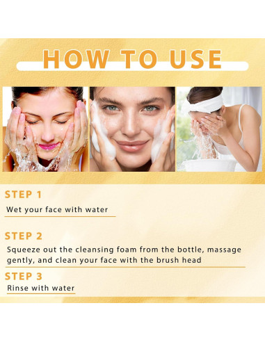 Juego de Limpieza Facial de Cúrcuma Hadaclub - 2 Piezas