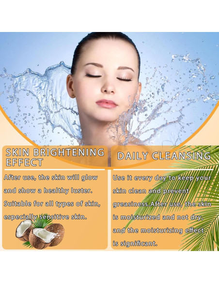 Juego de Limpieza Facial de Cúrcuma Hadaclub - 2 Piezas