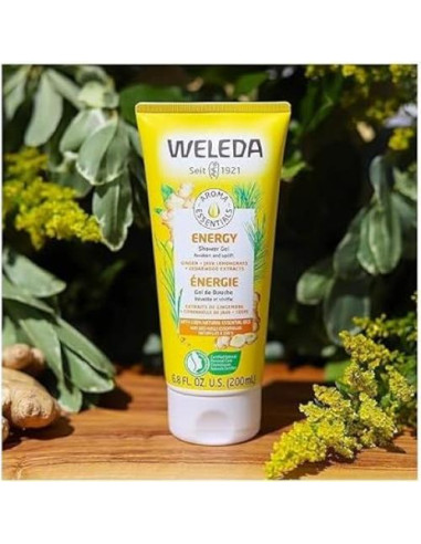 Gel de Ducha Energizante Weleda 200ml Libre de Parabenos