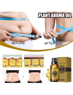 Aceite de Jengibre para Drenaje Abdominal Toheok 3x10ml 2