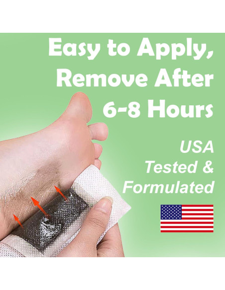 100 Parches de Pies de Cúrcuma y Jengibre EntreFeet