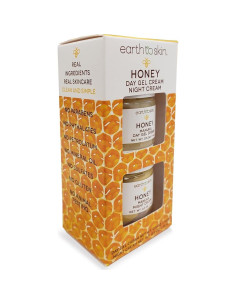 Conjunto Mini Gel Crema Diurna y Nocturna Earth To Skin 30 ml 2