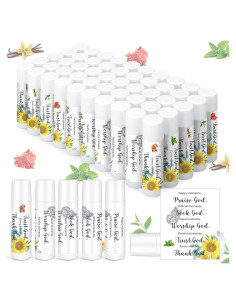 50 Balsamos Labiales Hidratantes Siifert - 5 Sabores