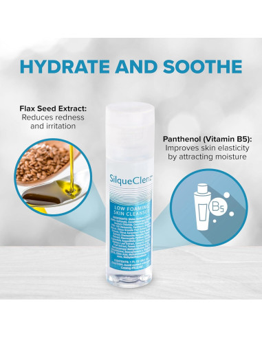 Limpiador Suave SilqueClenz 29.57 ml - Piel Sensible y Cicatrices