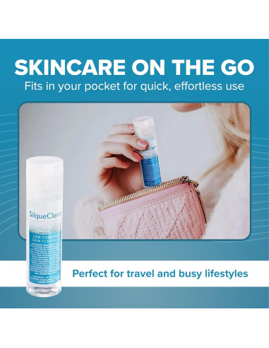 Limpiador Suave SilqueClenz 29.57 ml - Piel Sensible y Cicatrices