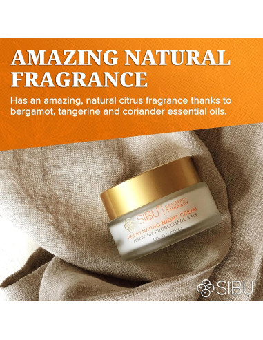 Crema Nocturna Rejuvenecedora Sibu 28.35 g - Hidrata y Repara
