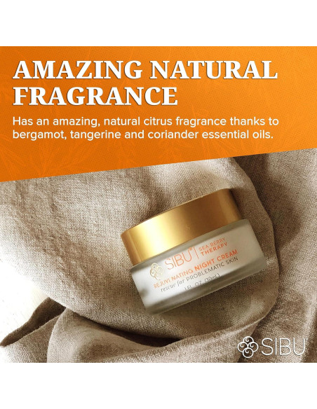 Crema Nocturna Rejuvenecedora Sibu 28.35 g - Hidrata y Repara