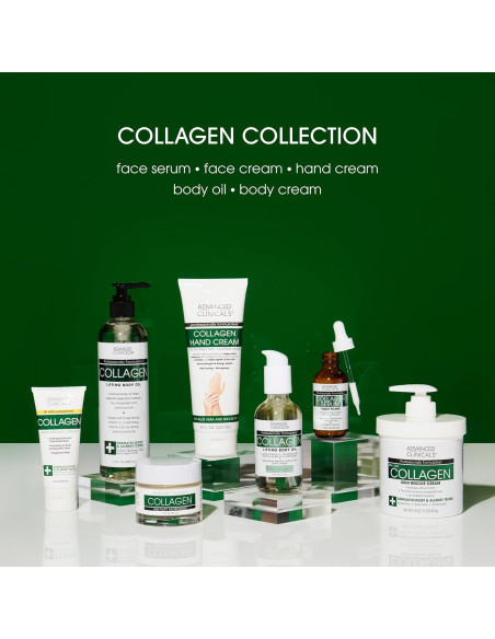 Gel-Crema Facial Hidratante Advanced Clinicals 59 ml Colágeno