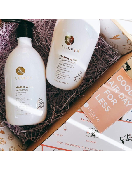 Conjunto Champú y Acondicionador Luseta Marula 2 x 500 ml