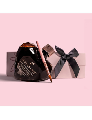 Pintura Corporal de Chocolate Negro HighOnLove 100ml Vegana