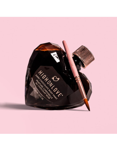 Pintura Corporal de Chocolate Negro HighOnLove 100ml Vegana