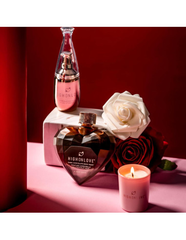 Pintura Corporal de Chocolate Negro HighOnLove 100ml Vegana