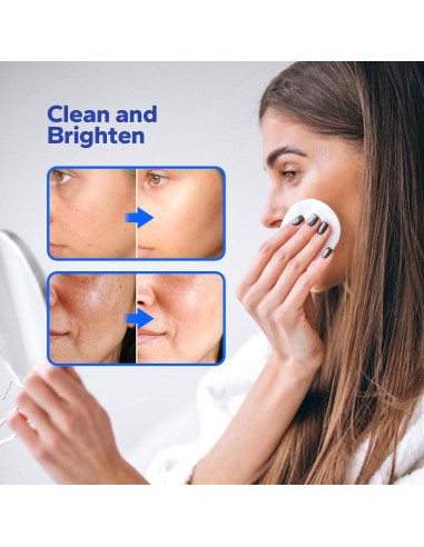 Almohadillas Exfoliantes SilkyShark 60 Unidades 10% Ácido Glicólico