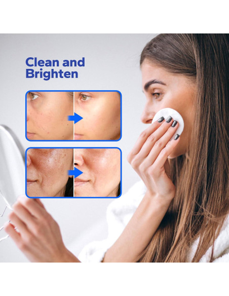 Almohadillas Exfoliantes SilkyShark 60 Unidades 10% Ácido Glicólico