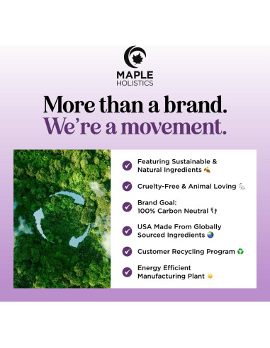 Baño de Burbujas de Lavanda Maple Holistics 236.6 ml - Hidratante