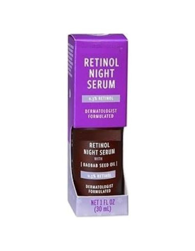Suero Nocturno de Retinol Tjs con Aceite de Baobab 30ml