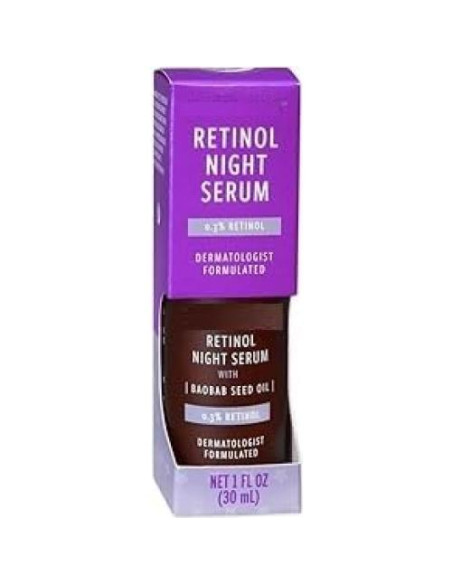 Suero Nocturno de Retinol Tjs con Aceite de Baobab 30ml