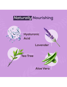 Limpiador Espumoso de Párpados NOVEHA 100ml con Lavanda y Árbol de Té 2