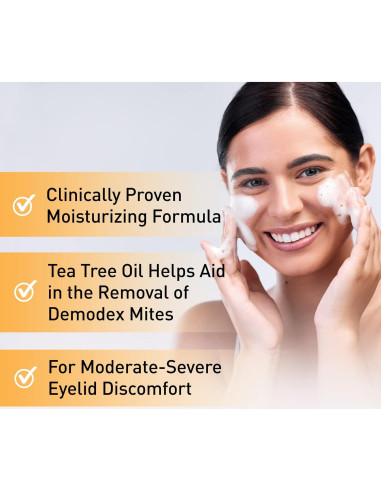 Limpiador Espumoso OCuSOFT Demodex 49.6 ml - Fuerza Extra