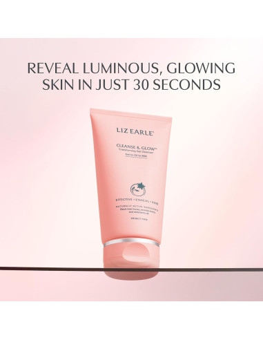 Gel Limpiador Facial Liz Earle Cleanse & Glow 150ml - Suave y Radiante