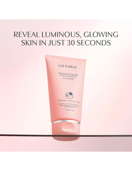 Gel Limpiador Facial Liz Earle Cleanse & Glow 150ml - Suave y Radiante