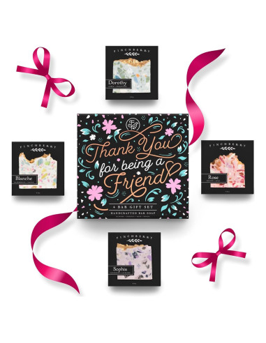 Set de Jabones Naturales FinchBerry - 4 Fragancias 127g