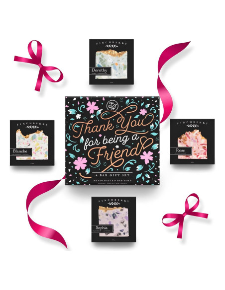 Set de Jabones Naturales FinchBerry - 4 Fragancias 127g