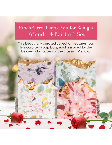 Set de Jabones Naturales FinchBerry - 4 Fragancias 127g