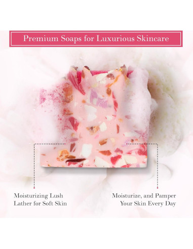 Set de Jabones Naturales FinchBerry - 4 Fragancias 127g