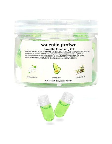 Aceite Limpiador Facial Feiworui 30 Piezas 2ml Hidratante