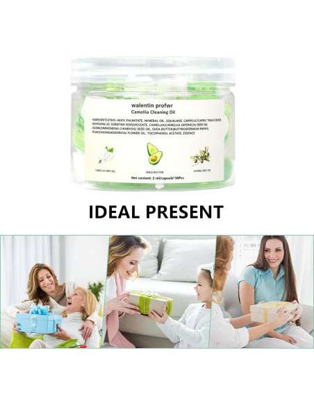 Aceite Limpiador Facial Feiworui 30 Piezas 2ml Hidratante