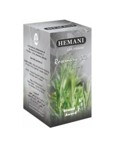 Aceite de Romero Hemani 30 mL - Grado Alimenticio Puro para Cabello y Piel