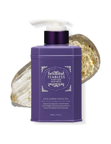 Jabón Corporal Perfumado TEA AMBAR Salvia 500g Hidratante Jabón Corporal Perfumado TEA AMBAR Salvia 500g Hidratante
