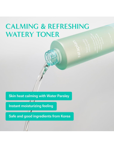 Tónico Calmante y Almohadillas de Perejil de Agua RATAPLAN