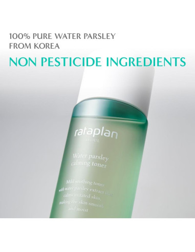 Tónico Calmante y Almohadillas de Perejil de Agua RATAPLAN
